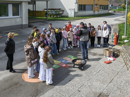 Delavnica o kakovosti zraka za četrtošolce OŠ Jurija Dalmatina Krško