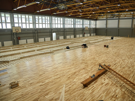 Sanacija telovadnice OŠ XIV. divizije Senovo