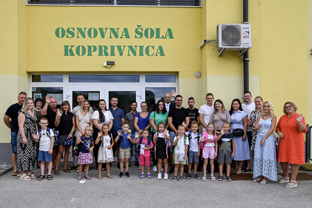 1. šolski dan - OŠ Koprivnica