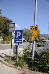 Tabla v okolici OŠ XIV. divizije Senovo