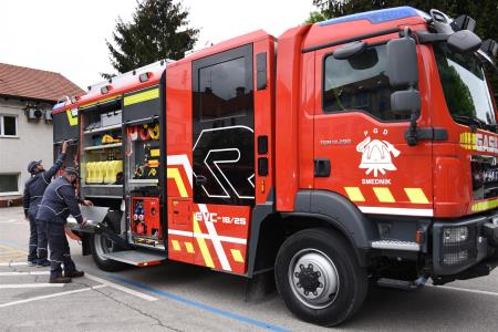 Nova gasilska vozila GZ Krško