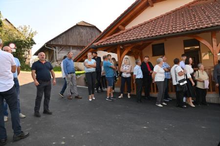 Odprtje rekonstruirane ceste na Velikem Trnu