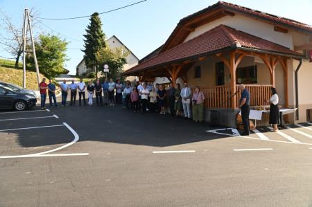 Odprtje rekonstruirane ceste na Velikem Trnu
