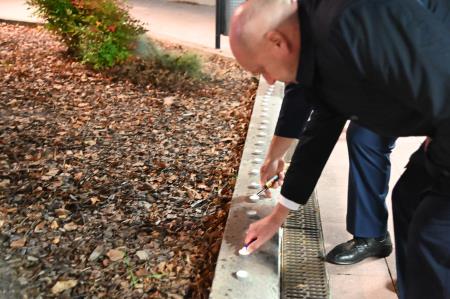 Prižig sveč žrtvam prometnih nesreč