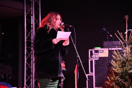 Prižig prazničnih luči na Trgu Matije Gubca