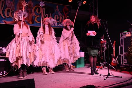 Prižig prazničnih luči na Trgu Matije Gubca