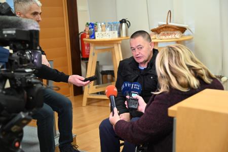 Mirko Sintič iz Društva paraplegikov Dolenjske