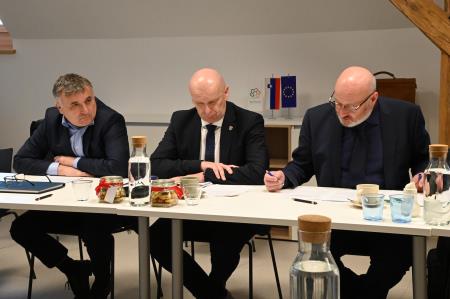 Robert Zagorc, Janez Kerin in Franjo Debelak