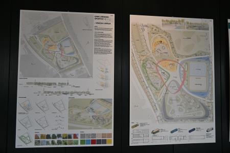 Odprtje razstave natečajnih elaboratov za Park urbanih športov Krško