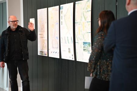 Odprtje razstave natečajnih elaboratov za Park urbanih športov Krško