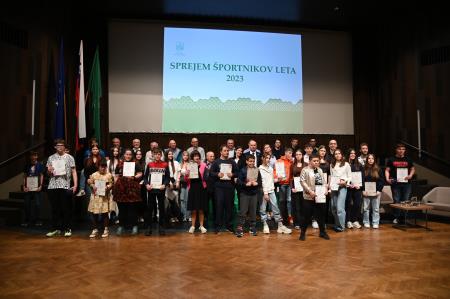 Sprejem športnikov leta 2023