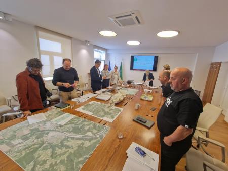 Delavnica ožje projektne skupine s prometnimi in prostorskimi načrtovalci