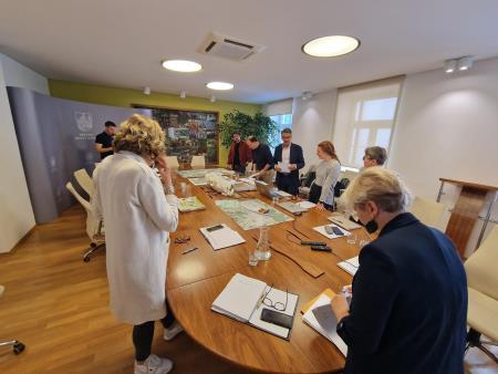 Delavnica ožje projektne skupine s prometnimi in prostorskimi načrtovalci