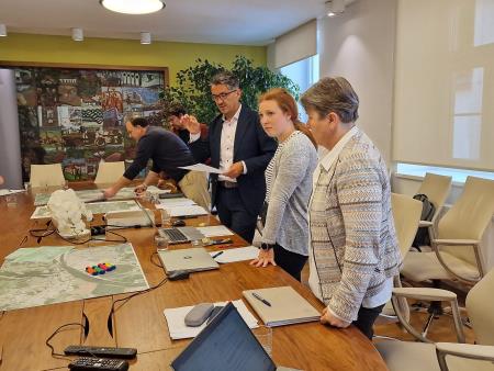 Delavnica ožje projektne skupine s prometnimi in prostorskimi načrtovalci