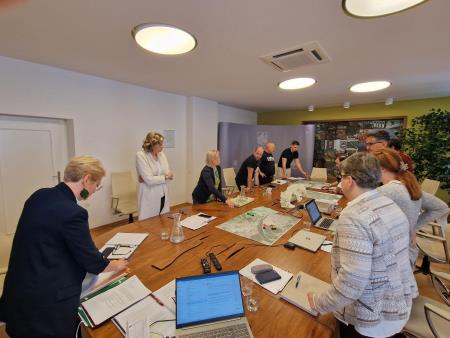 Delavnica ožje projektne skupine s prometnimi in prostorskimi načrtovalci