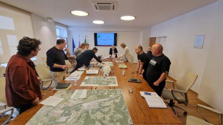 Delavnica ožje projektne skupine s prometnimi in prostorskimi načrtovalci