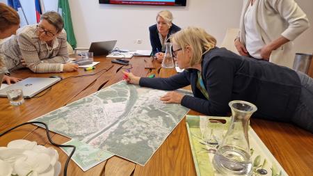 Delavnica ožje projektne skupine s prometnimi in prostorskimi načrtovalci