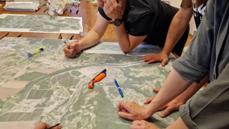 Delavnica ožje projektne skupine s prometnimi in prostorskimi načrtovalci