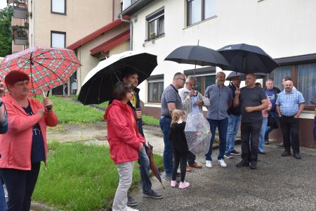 Odprtje obnovljene Delavske ulice na Senovem