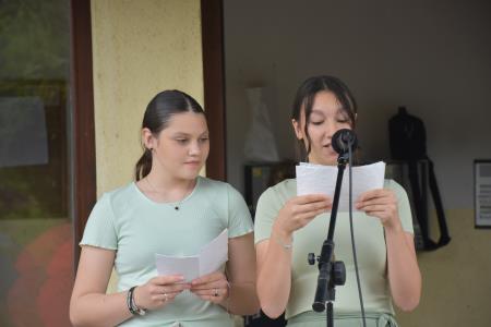 Odprtje obnovljene Delavske ulice na Senovem