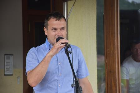 Odprtje obnovljene Delavske ulice na Senovem