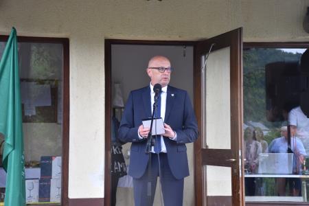 Odprtje obnovljene Delavske ulice na Senovem