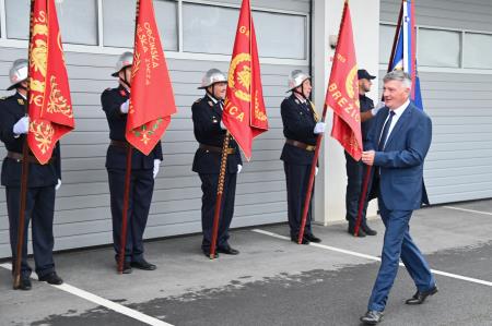 V Krškem odprli Poligon za usposabljanje gasilcev posavske regije