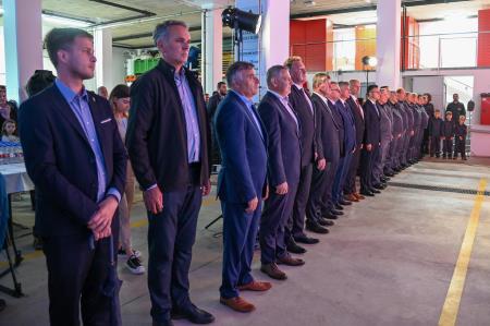 V Krškem odprli Poligon za usposabljanje gasilcev posavske regije