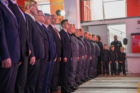 V Krškem odprli Poligon za usposabljanje gasilcev posavske regije