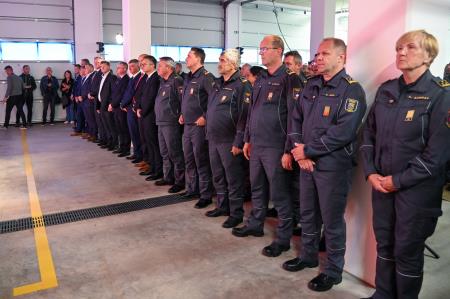 V Krškem odprli Poligon za usposabljanje gasilcev posavske regije