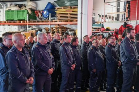 V Krškem odprli Poligon za usposabljanje gasilcev posavske regije