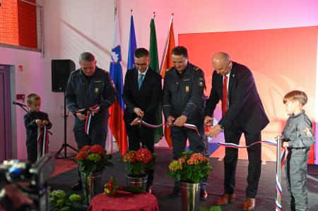 V Krškem odprli Poligon za usposabljanje gasilcev posavske regije