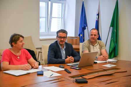 Sestanek z vodstvom občine glede OCPS MO Krško