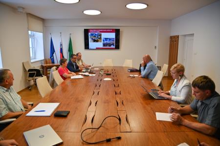 Sestanek z vodstvom občine glede OCPS MO Krško