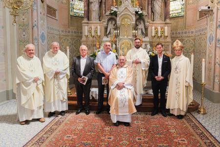 Podelitev Zlate plakete Mestne občine Krško Jožetu Špesu