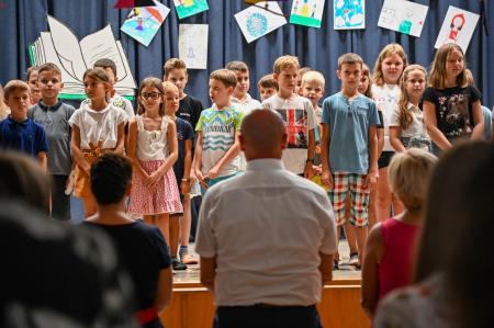 Prvi šolski dan na OŠ Podbočje 