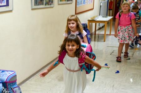 Prvi šolski dan na OŠ Podbočje 