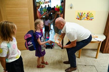 Prvi šolski dan na OŠ Podbočje 