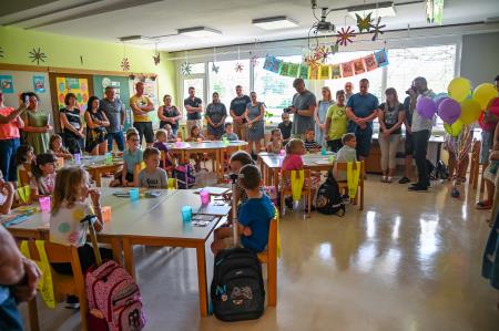 Prvi šolski dan na OŠ Podbočje 