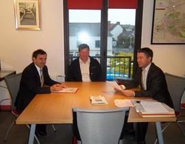 V okviru pobratenja predstavnika obiskala mesto Chantepie