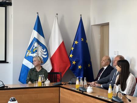 Projektni partnerji projekta SOLIDARITOWN na Poljskem