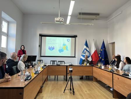 Projektni partnerji projekta SOLIDARITOWN na Poljskem