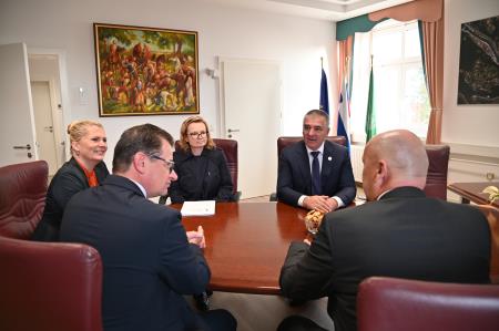 Obisk delegacije Državnega sveta RS na Mestni občini Krško