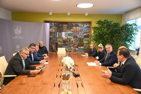 Obisk delegacije Državnega sveta RS na Mestni občini Krško