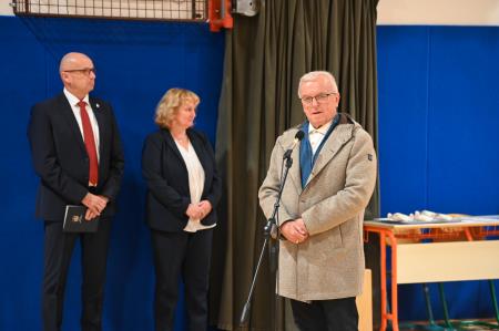 Slovesno odprli prenovljeno telovadnico OŠ Adama Bohoriča Brestanica