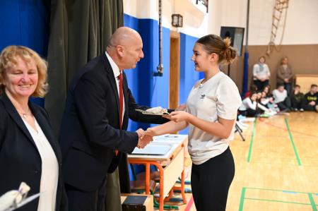 Slovesno odprli prenovljeno telovadnico OŠ Adama Bohoriča Brestanica