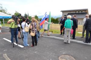 Novo stanovanjsko območje na Polšci tudi uradno predano namenu