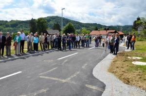 Novo stanovanjsko območje na Polšci tudi uradno predano namenu