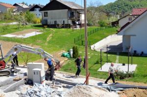 Novo stanovanjsko območje na Polšci v občini Krško