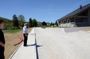 Novo stanovanjsko območje na Polšci v občini Krško